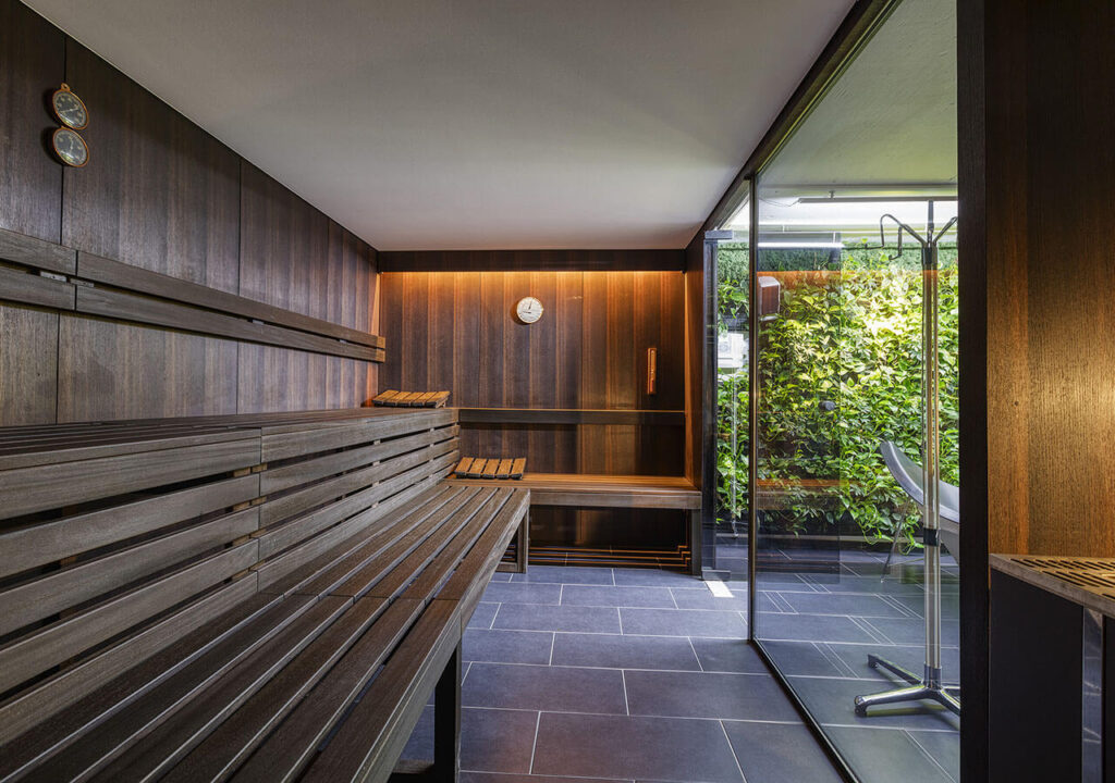 Finnische Sauna